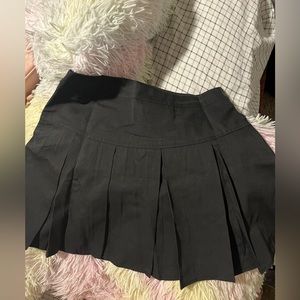 Black tennis skirt